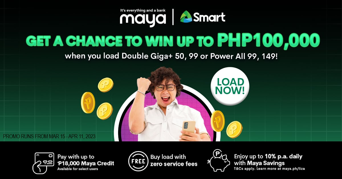 Get A Chance To Win Up To Php100K With Smart